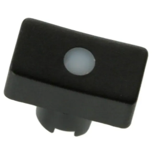 1RS096 (CAP TACT RECT BLK/FROST WHT LENS)