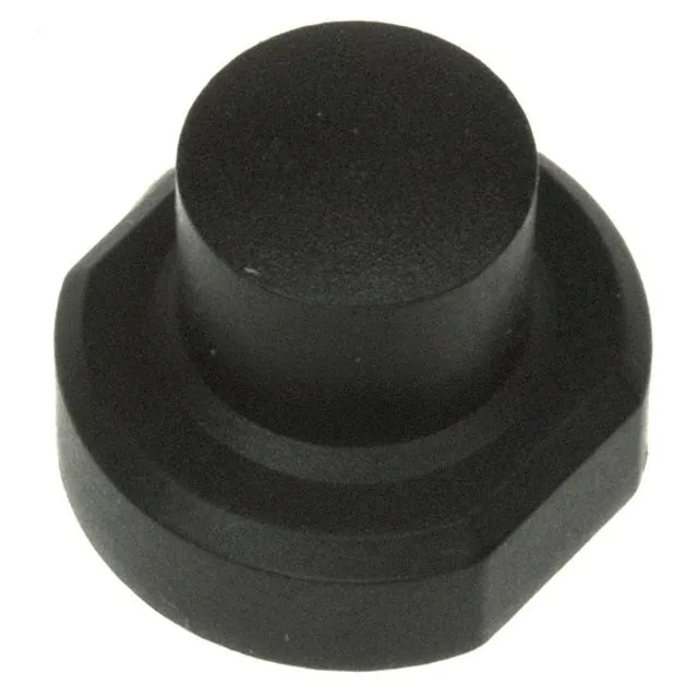 1S09-16.0 (CAP TACTILE ROUND BLACK)