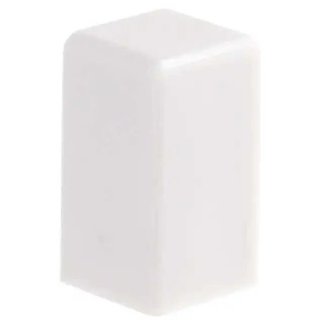 1SWHT (CAP PUSHBUTTON SQUARE WHITE)