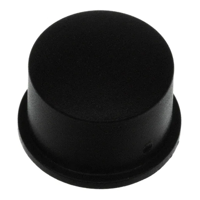 1U09 (CAP TACTILE ROUND BLACK)