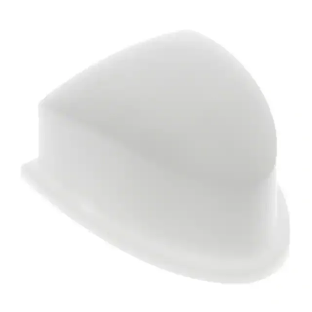 1V16 (CAP TACT TRIANGULAR FROSTD WHITE)