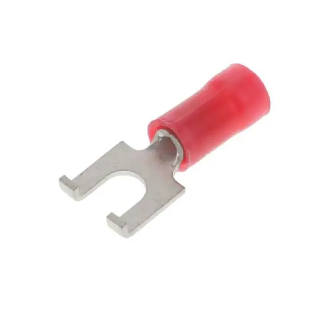 2-1377173-1 (CONN SPADE TERM 16-22AWG #6 RED)