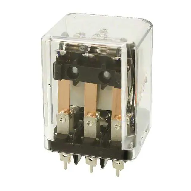 KUP-14D17-24 (RELAY GEN PURPOSE 3PDT 10A 24V)