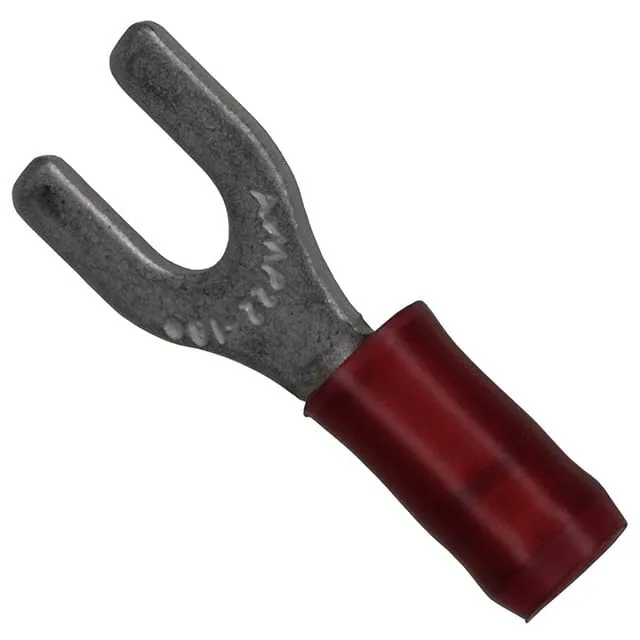 8-32050-1 (CONN SPADE TERM 16-22AWG #8 RED)