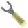 2-321035-1 (CONN SPADE TERM 22-26AWG #4 YEL)