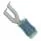 2-33156-1 (CONN SPADE TERM 14-16AWG #8 BLU)