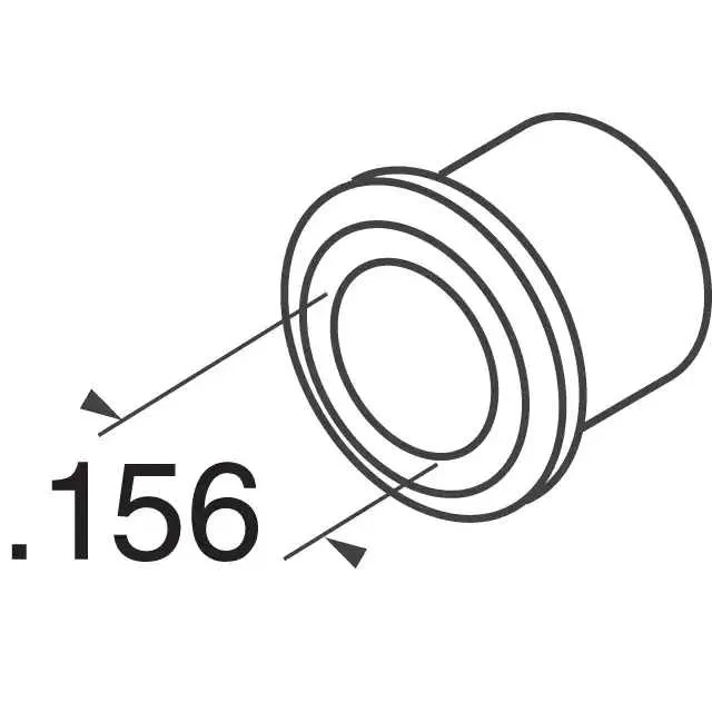 2-350377-0 (BUSHING SPLIT 0.156 PVC BLACK")