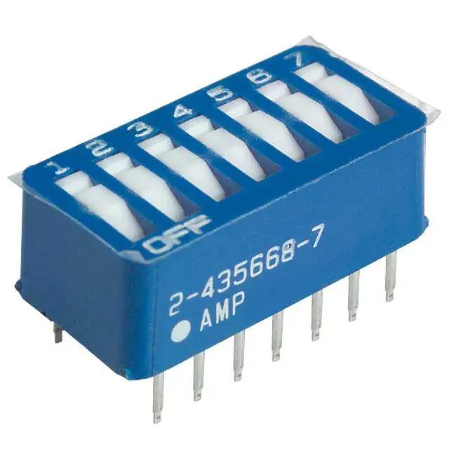 2-435668-7 (SWITCH ROCKER DIP SPST 60MA 5V)