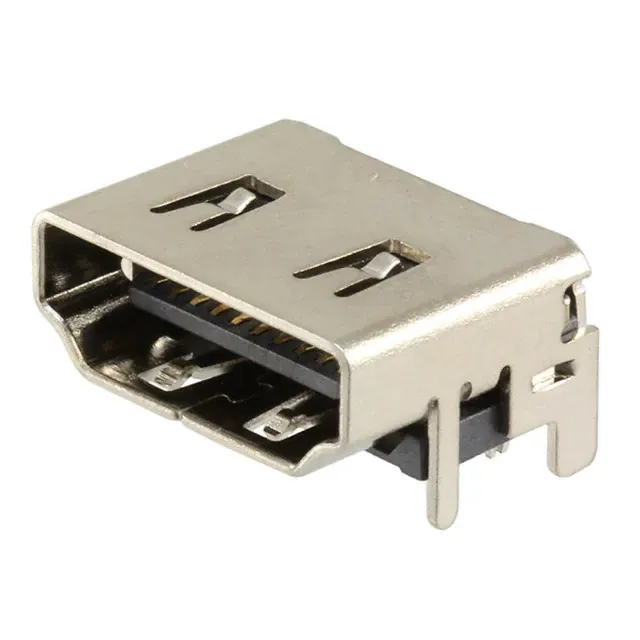 2000-1-1-20-00-BK (HDMI A TYPE FEMALE 90 DIP)