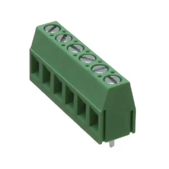 VI0601550000G (TERM BLOCK 6POS 5.00MM PCB HORIZ)