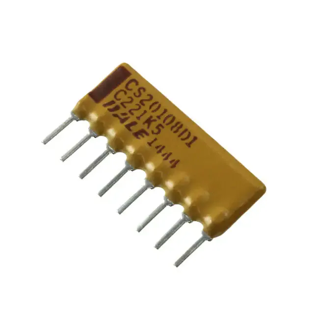 20108D1C221K5E (CAP ARRAY 220PF 50V C0G 8-SIP)