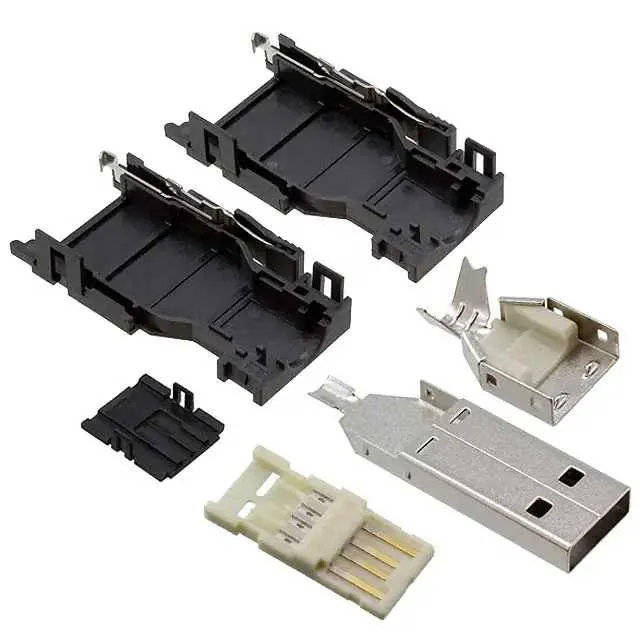2013798-1 (CONN PLUG 4POS USB TYPE A SOLDER)