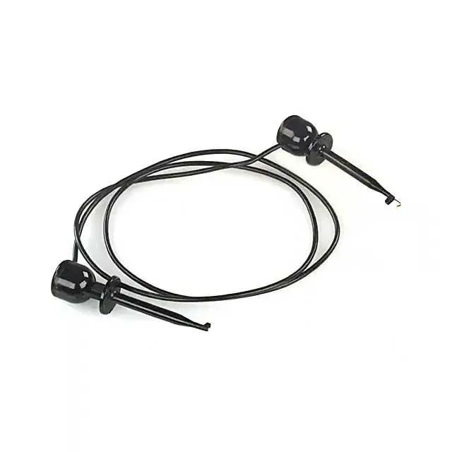 204-36WBLK (HOOK MINI JUMPER LEAD 36 BLK")