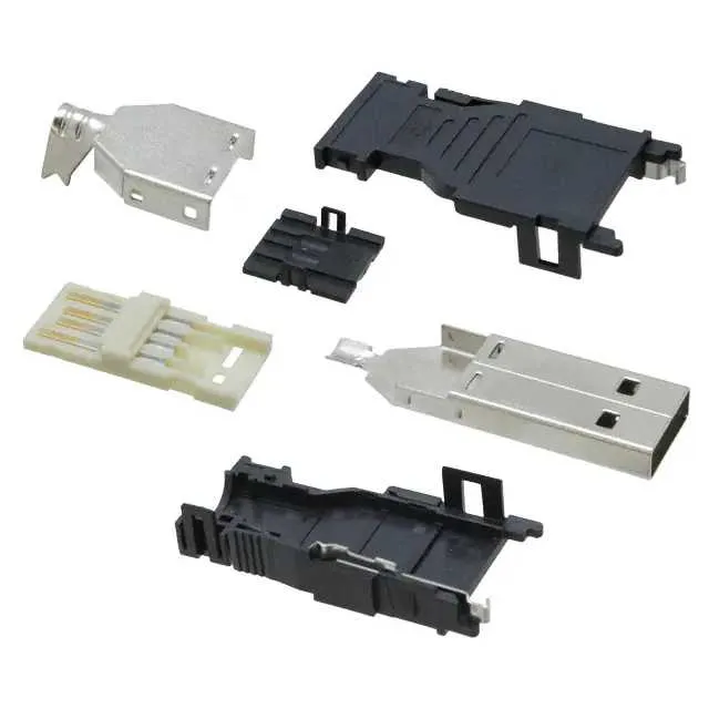 2040305-1 (CONN PLUG USB TYPE A SOLDER)