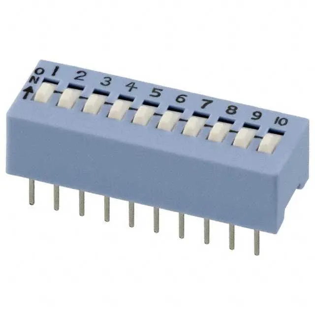 206-10ST (SWITCH SLIDE DIP SPST 50MA 24V)