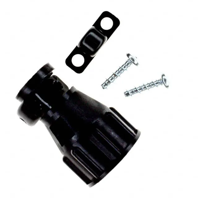 206062-3 (CONN BACKSHELL W/CLAMP SZ 11 BLK)