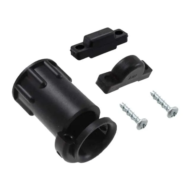 206358-6 (CONN BACKSHELL W/CLAMP SZ 11 BLK)