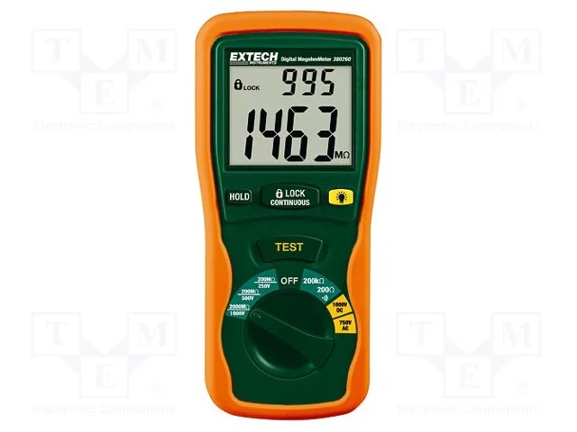 380260-NIST (MEGOHMMETER WITH NIST 380260)