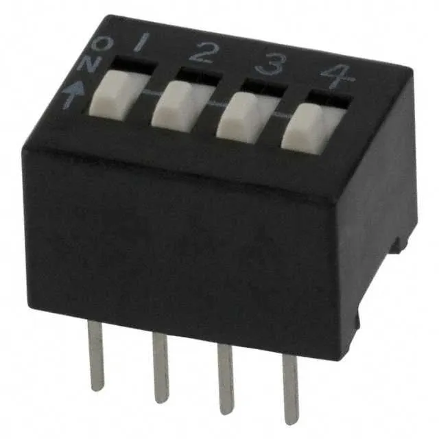 208-4 (SWITCH SLIDE DIP SPST 50MA 24V)