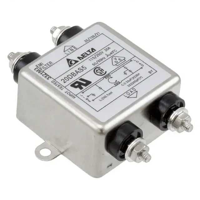 20DBAS5 (LINE FILTER 115/250VAC 20A CHASS)
