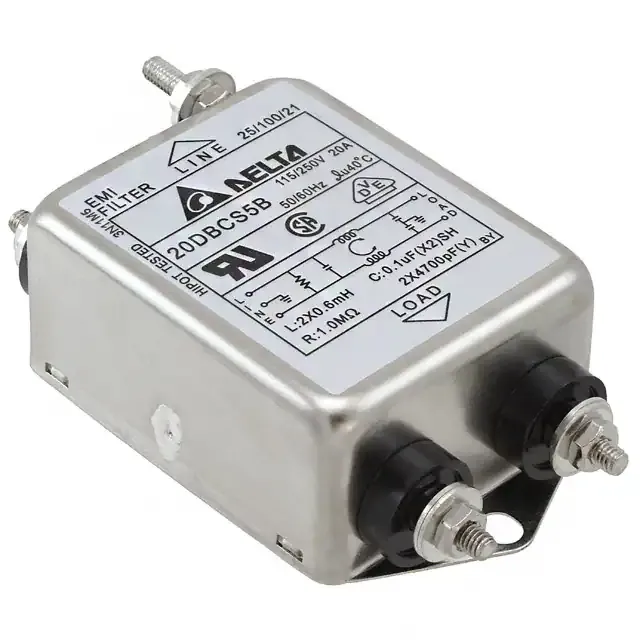 20DBCS5B (LINE FILTER 115/250VAC 20A CHASS)