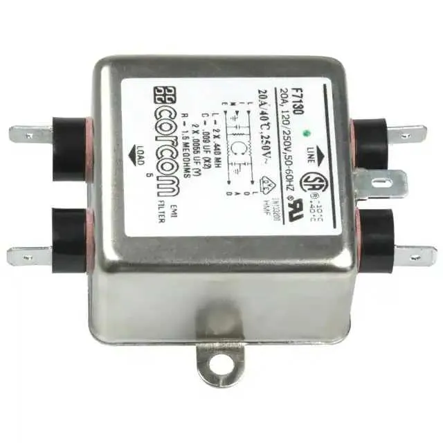 20VB1 (LINE FILTER 250VAC 20A CHASS MNT)