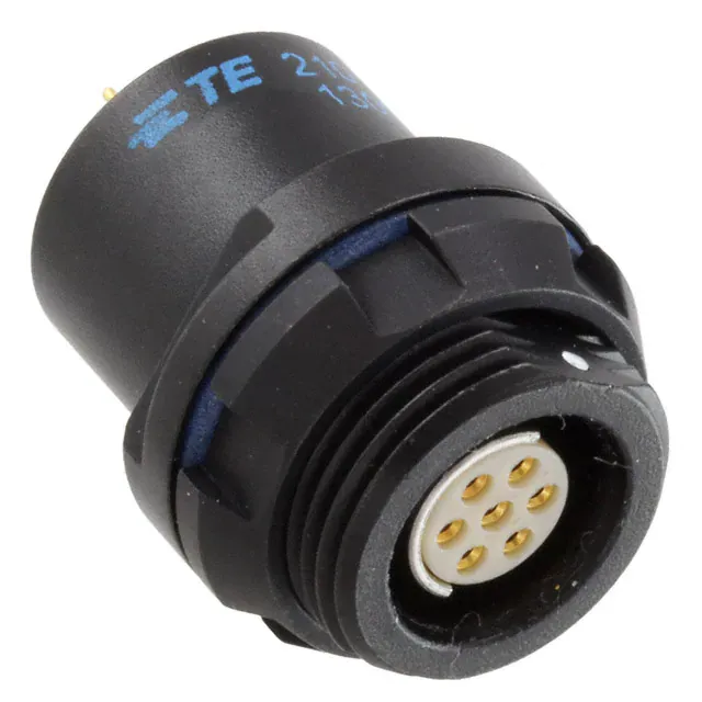 2101553-1 (CONN RCPT FMALE 7POS GOLD SOLDER)