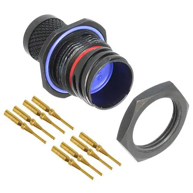 2102352-6 (CONN RCPT MALE 8POS GOLD CRIMP)