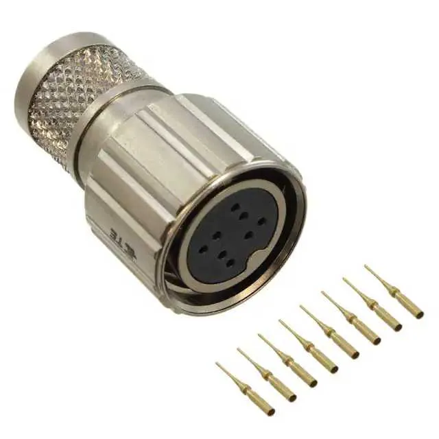 2102353-1 (CONN PLUG FMALE 8POS GOLD SOLDER)