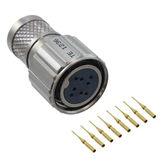 2102353-3 (CONN PLUG FMALE 8POS GOLD CRIMP)