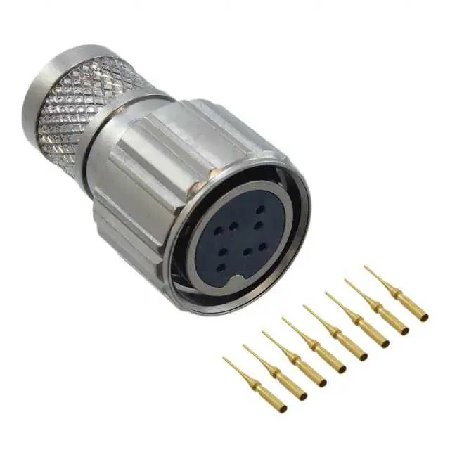 2102353-5 (CONN PLUG FMALE 8POS GOLD CRIMP)