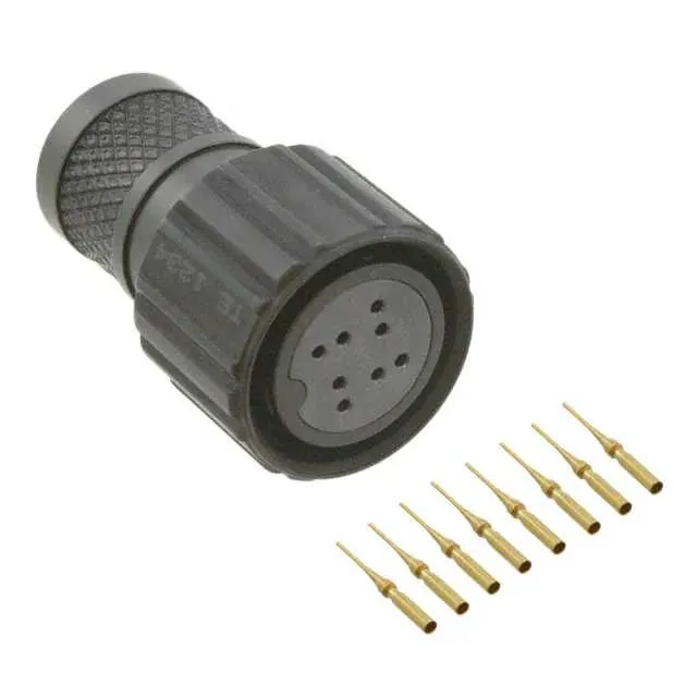 2102353-6 (CONN PLUG FMALE 8POS GOLD CRIMP)