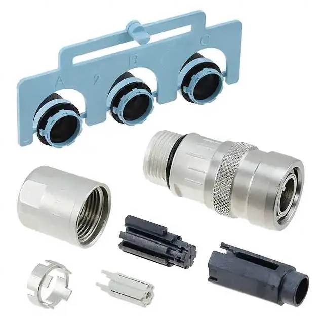 21038211830 (CONN PLUG HSNG MALE 8POS INLINE)