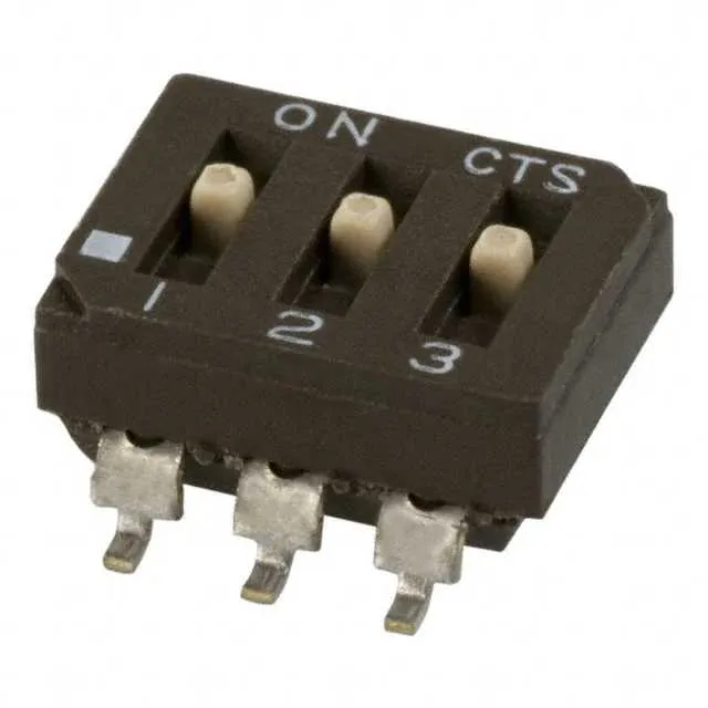 219-3ESR (SWITCH SLIDE DIP SPST 100MA 20V)