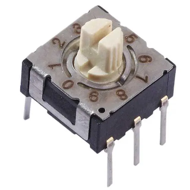 220ADB10 (SWITCH ROTARY DIP BCD 100MA 50V)
