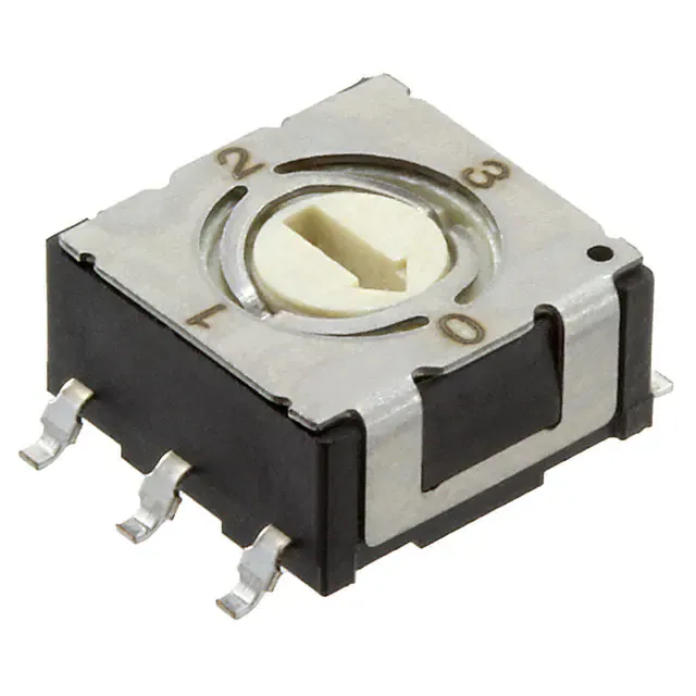 220AMA04R (SWITCH ROTARY DIP SP4T 100MA 50V)