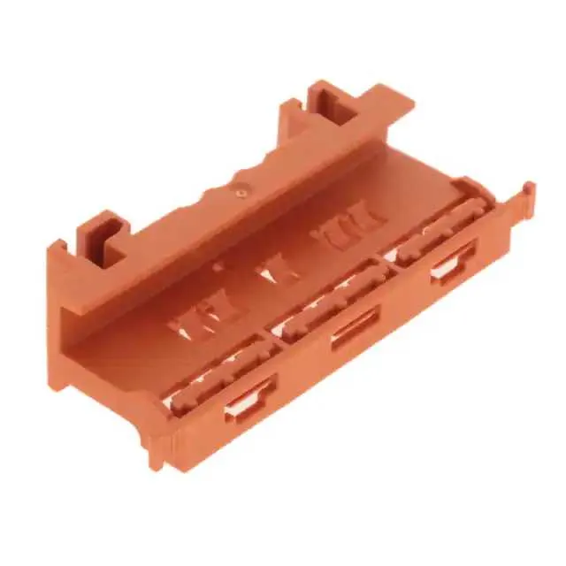 221-500 (Mounting clamp; 221; DIN rail; orangeСрок поставки 2-3 недели)