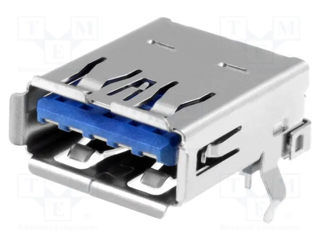 209B-DG01 (Socket; USB A; on PCBs; THT; angled 90°; USB 3.0; gold-platedСрок поставки 2-3 недели)