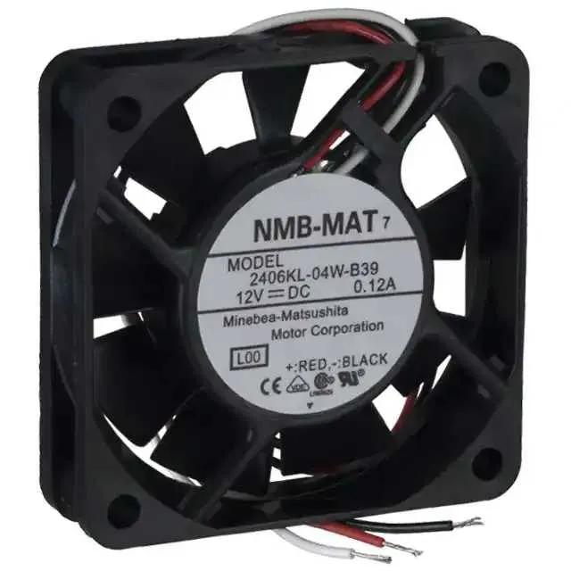 2406KL-04W-B39-L00 (DC Fans DC Axial Fan, 60x15mm, 12VDC, 14.1CFM, Rib, Lock Rotor, 3-WireСрок поставки 5-10 дней)