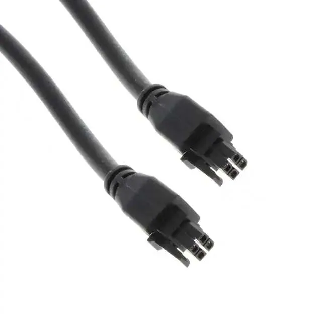2451320430 (MICROFIT 4 CIRCUIT BLACK 3M OM)