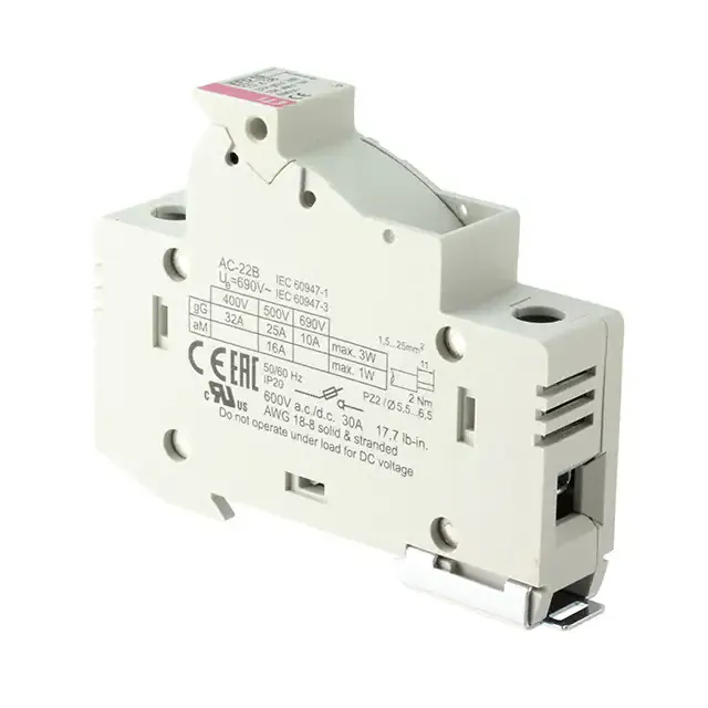 2540001 (FUSE HLDR CART 600V 30A DIN RAIL)