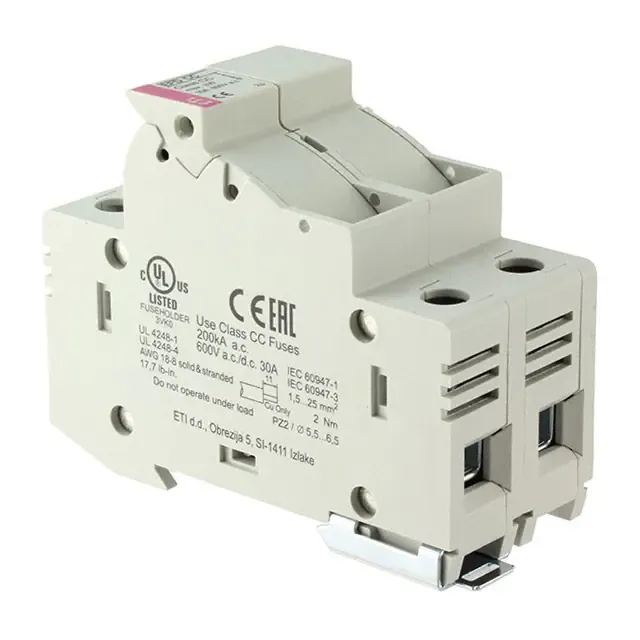 2540003 (FUSE HLDR CART 600V 30A DIN RAIL)