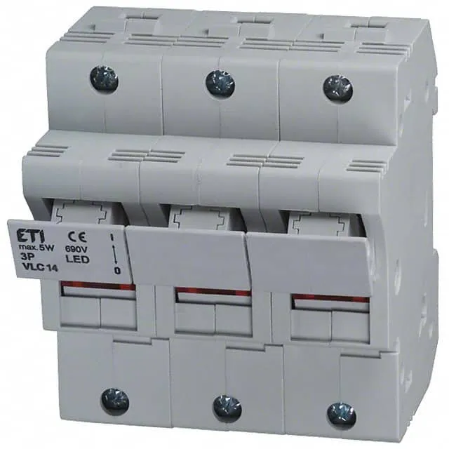 2564100 (FUSEBLOCK 3POLE 14MMX51MM DNRAIL)