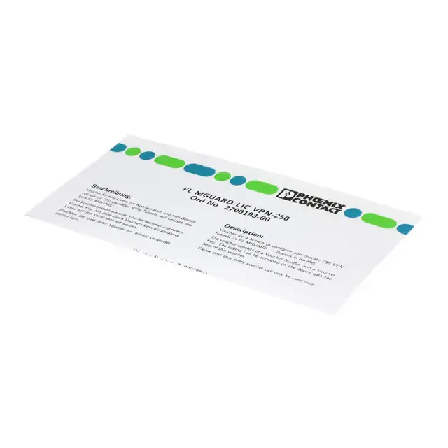 2700193 (LICENSE FOR MGUARD 250 VPN)