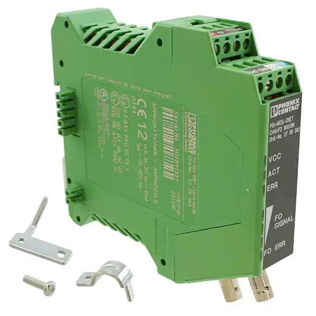 2708083 (FIBER OPTIC CONVERTER DIN RAIL)