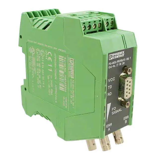 2708261 (FIBER OPTIC CONVERTER DIN RAIL)