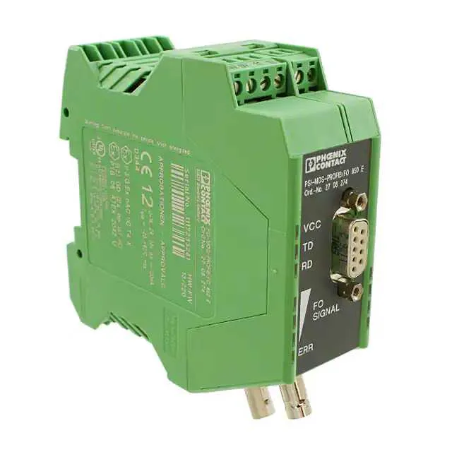 2708274 (FIBER OPTIC CONVERTER DIN RAIL)