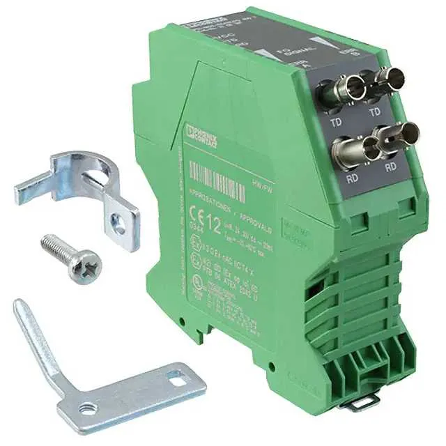 2708397 (FIBER OPTIC CONVERTER DIN RAIL)