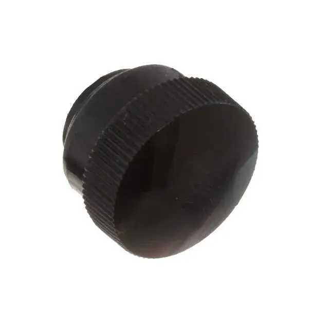 2715BL (KNOB KNURLED THERMOPLASTIC)