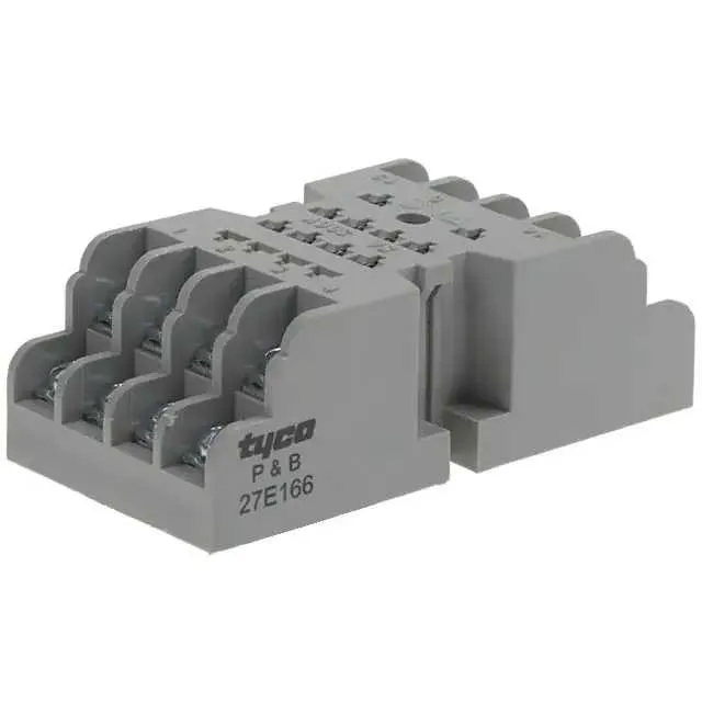 27E166 (RELAY SOCKET CHASSIS MOUNT 4P)